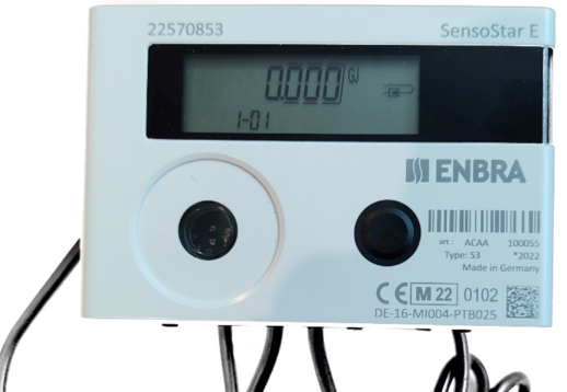 Ciepłomierz Enbra SensoStar E DN15/0,6 110 mm