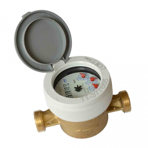 Wodomierz mokrobieżny SISMA DPRC DN20 Q3=4,0 m3/h MID R160 ciepła woda