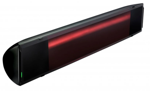 Promiennik HELIOSA BLACK EVO ze szkłem - 1 x 2,5 KW